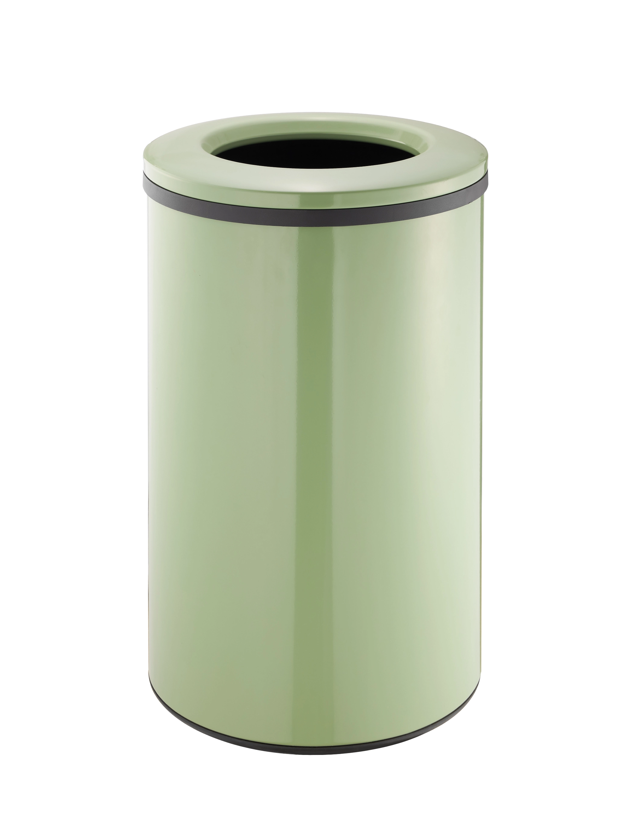 Circular Open Top Bin Stainless Steel 40L